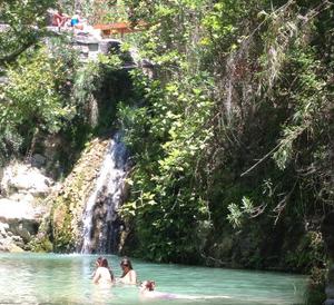 Adonis Baths Water Falls